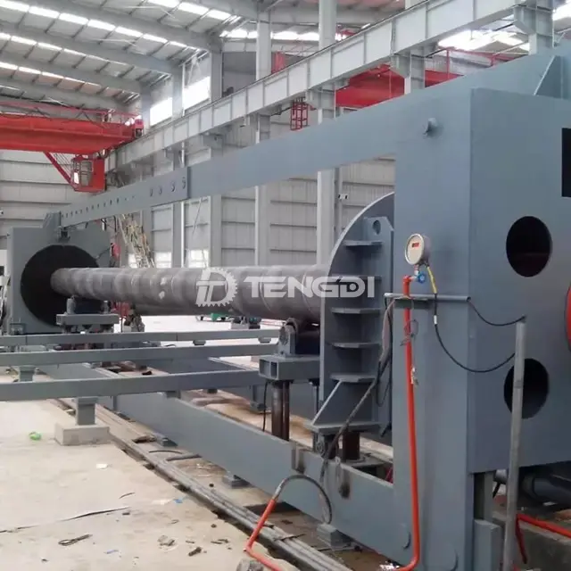 Hdpe Pipe Hydro Testing Machine by TENGDI 3