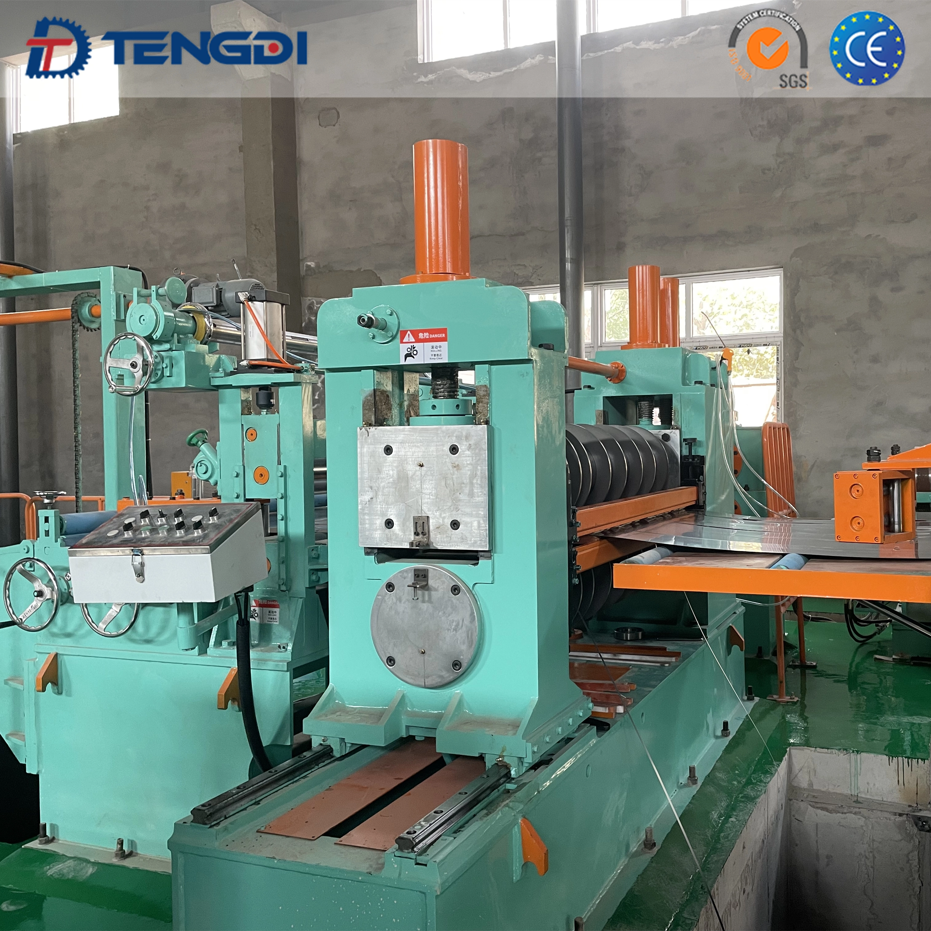 TENGDIMC coil slitting line