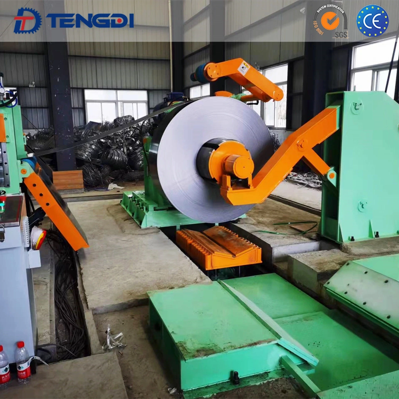  CTL: Cross cutting of stainless steel strip,cut to length for 0.3-2.0*900mm SS coil 1