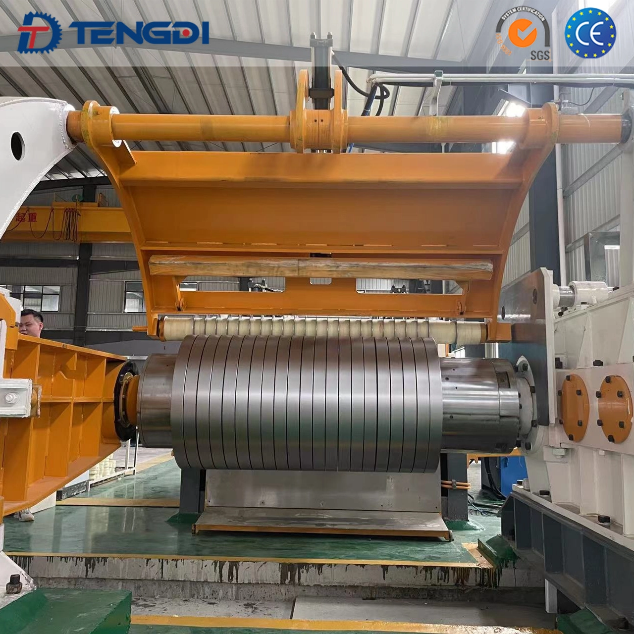 TENGDIMC coil slitting line