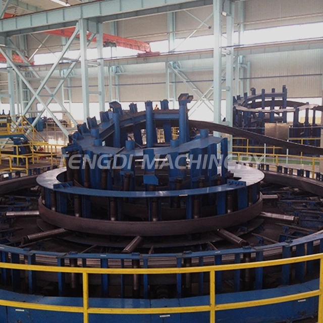  Pipe Mill Accumulator Cage Loop Type Vertical Spiral Accumulator  1