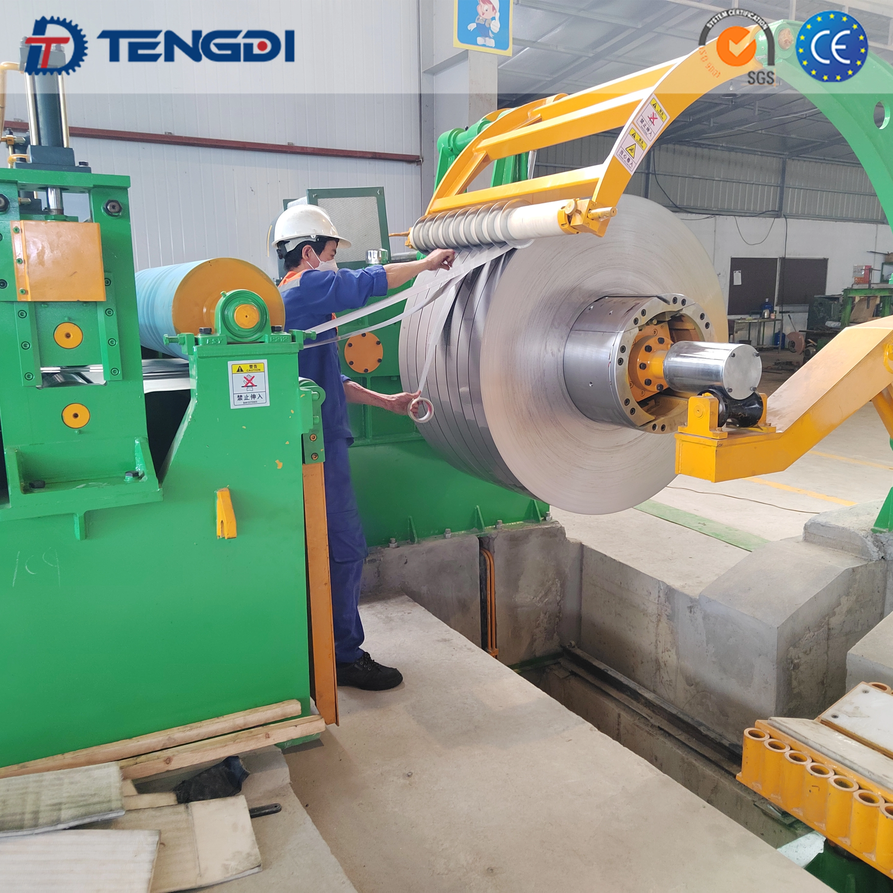 TENGDIMC coil slitting line