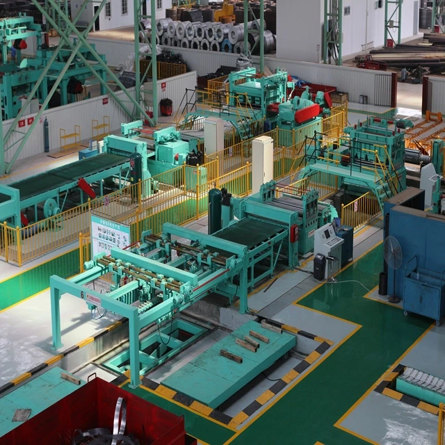 Máquina de corte de bobina de aço no comprimento 1