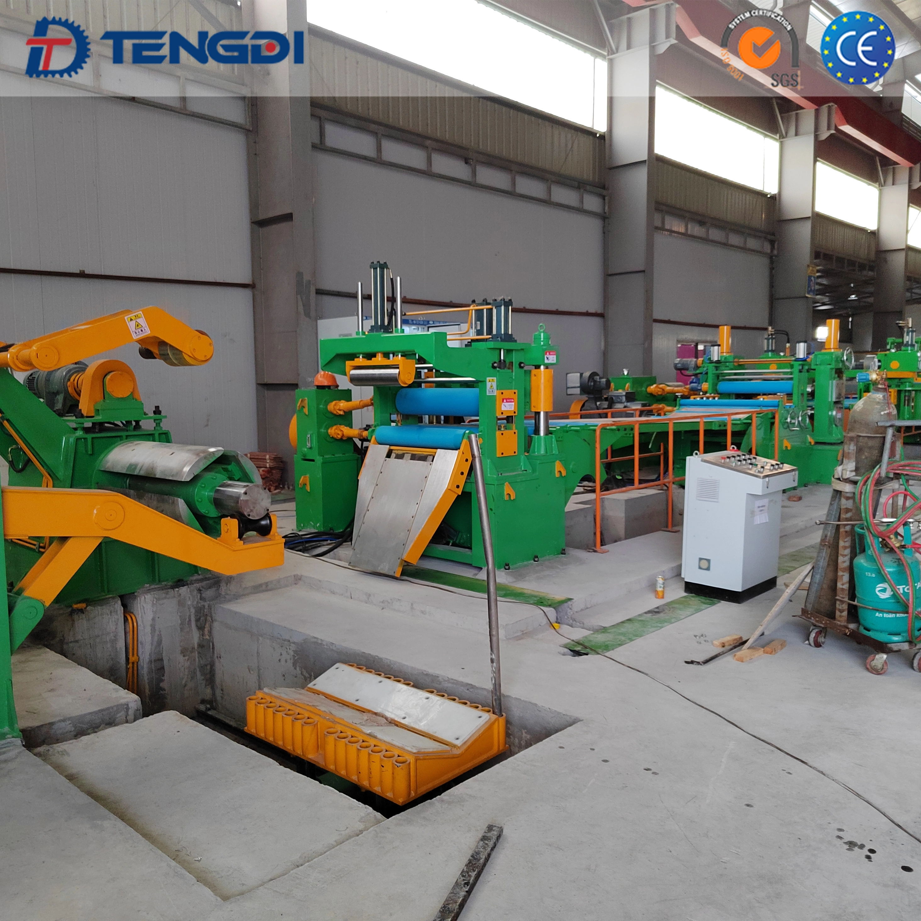 TENGDIMC coil slitting line