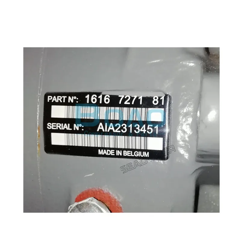 Atlas Copco Oil-free Tooth compressor Air End 1616727181 1616727381 4