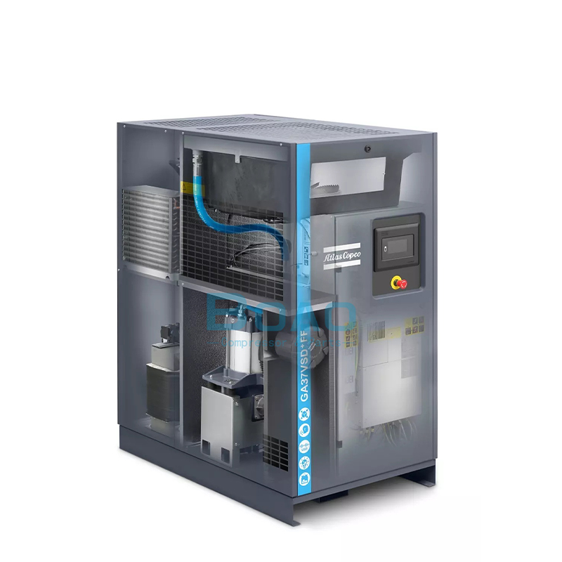 Atlas Copco GA7 VSD+GA11 VSD+GA15 VSD+GA22 VSD+GA30 VSD+GA 37 VSD+ Plus permanent magnet variable speed vertical unit oil lubricated rotary screw air comp 4