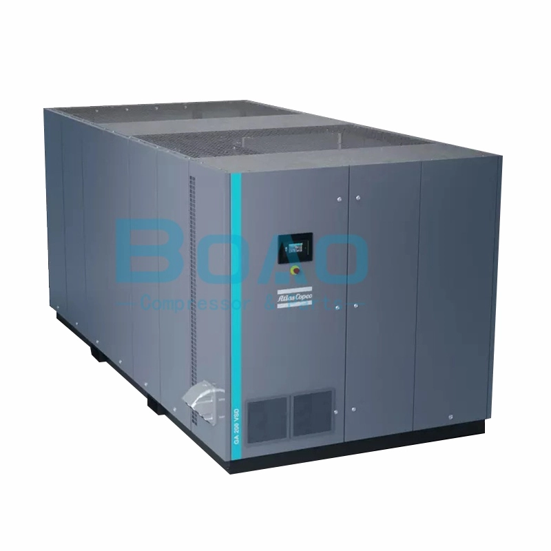 Atlas Copco GA 180-315 VSD+ permanent magnet variable speed rotary screw air compressor Level I energy efficiency 1