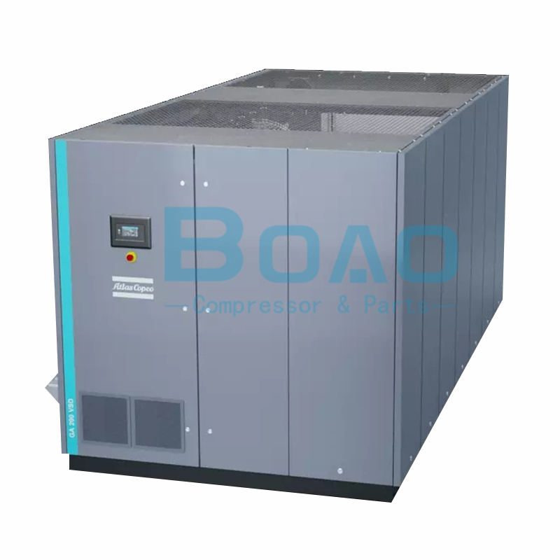 Atlas Copco GA 180-315 VSD+ permanent magnet variable speed rotary screw air compressor Level I energy efficiency 4