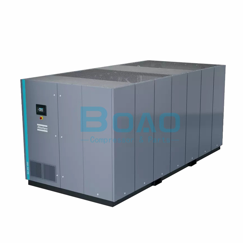 Atlas Copco GA 180-315 VSD+ permanent magnet variable speed rotary screw air compressor Level I energy efficiency 6