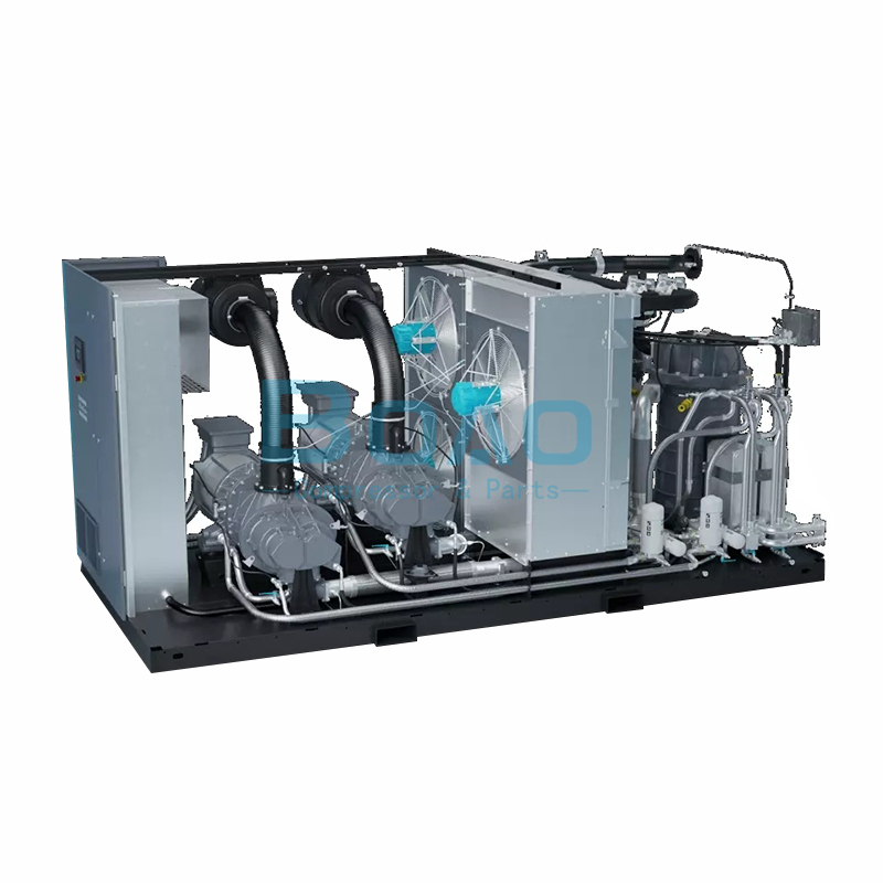 Atlas Copco GA 180-315 VSD+ permanent magnet variable speed rotary screw air compressor Level I energy efficiency 8