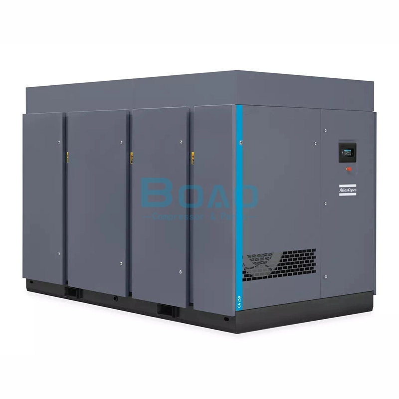 Atlas Copco air cooled pack oil injected screw compressor GA 355 GA400 GA450 GA500 1