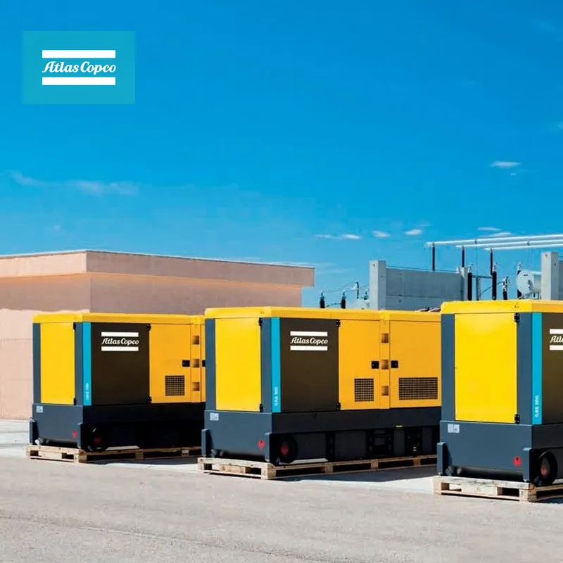 Generadores de energía Atlas Copco QAS 4