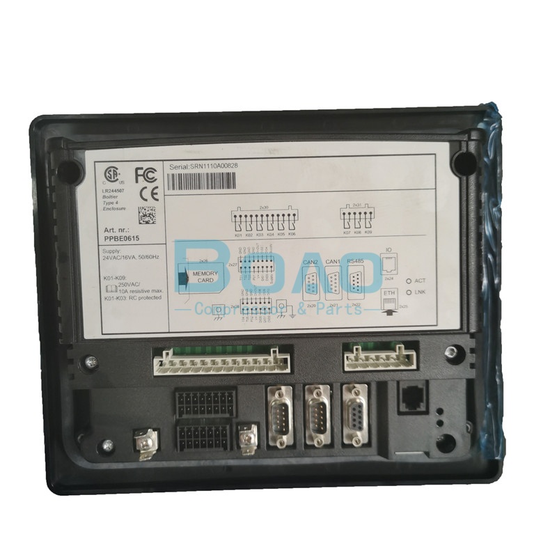 Panel controlador del compresor de aire Atlas Copco PPBE0615 5