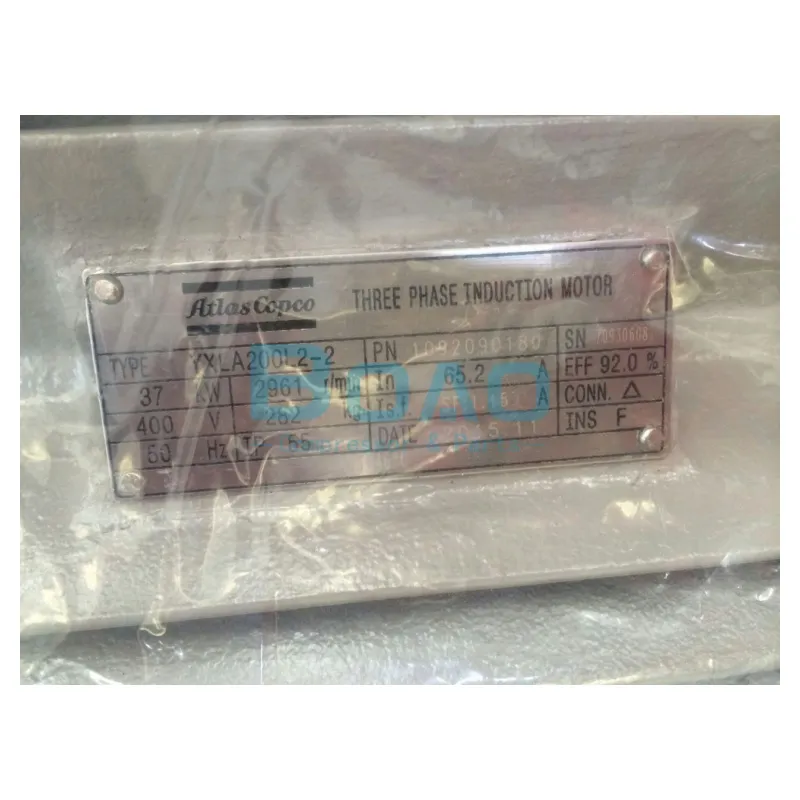 Conjunto de motor original Atlas Copco 1092090180 37 KW (1)