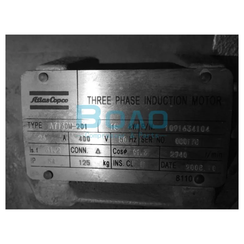 Atlas Copco AT160M1-201 15 kW Drive Motor 1091634104 (2)