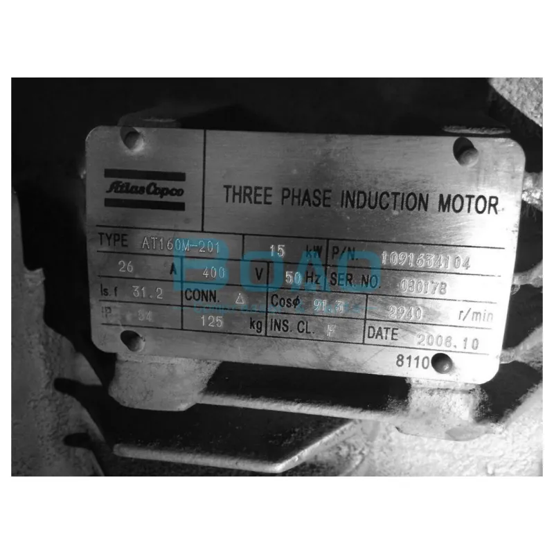 Atlas Copco AT160M1-201 15 kW Drive Motor 1091634104 (4)