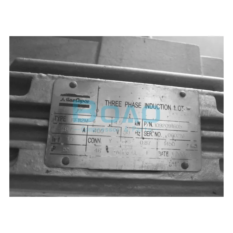 Motor de ventilador Atlas Copco FF112M-4 1092091605 (5)