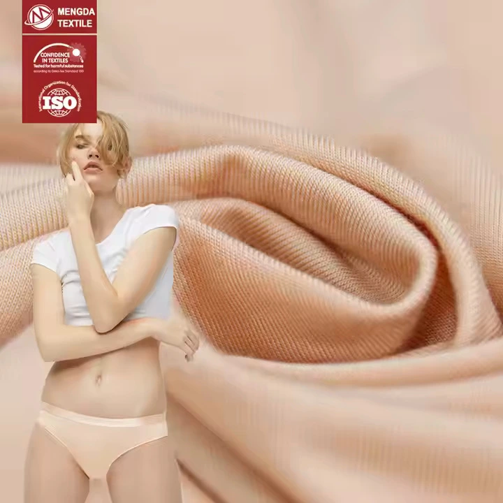 Natural Anti-Bacteria Bamboo Fabric for Underwear and Active Wear Fabric 1