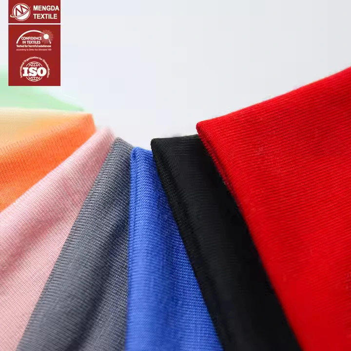 40s Thick Weight 220gsm Viscose Rayon Fabric Knit Wholesale 1