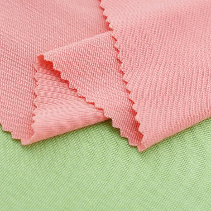 High-Quality EcoCosy 1*1 Rib Knit Stretch Fabric 190g (Viscose/Elastane) 175cm – Eco-Friendly & Easy Care for Daily Wear 1