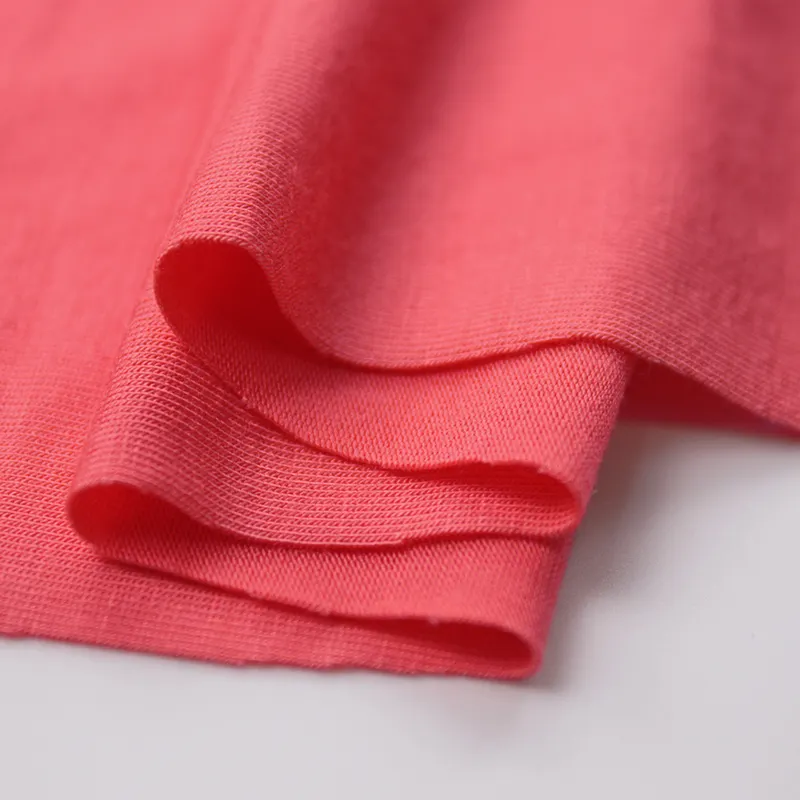 Viscose Spandex Knit Stretch Fabric 220g (170cm Width) - Soft Skin-Friendly for Spring/Autumn Base Layers & Sports T-Shirts 1
