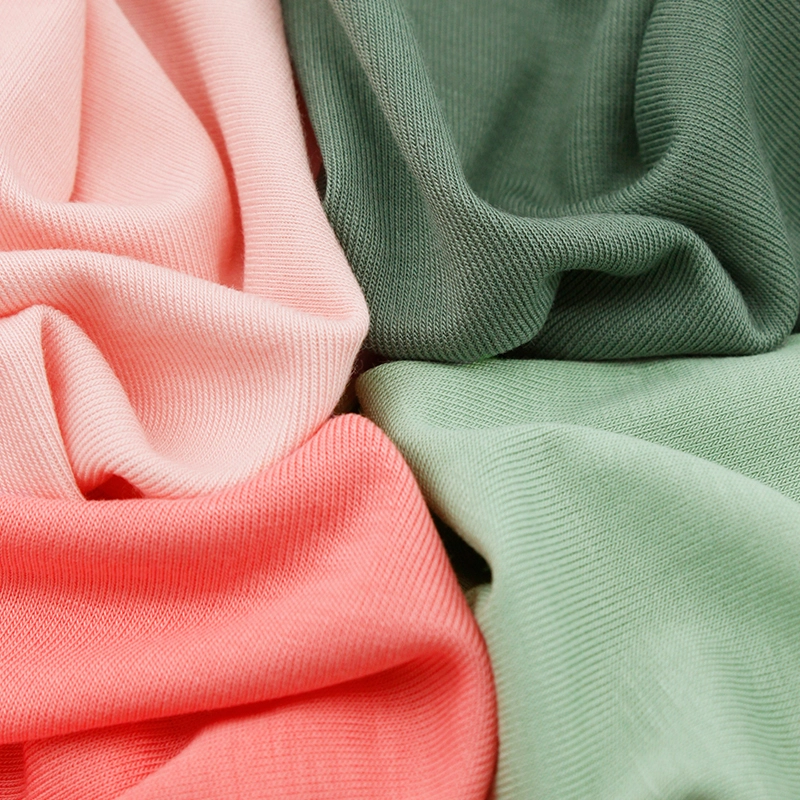 40s Bamboo Fiber Spandex Stretch Knit Fabric 200gsm 175cm Width - Soft, Anti-Bacterial for Underwear, Loungewear & Baby Swaddles 1