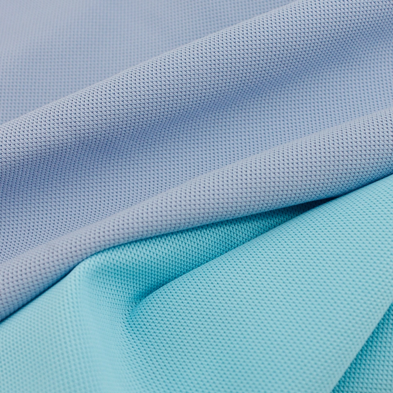 4-Way Stretch Nylon Spandex Pique Fabric 160g - Durable Wrinkle-Resistant for Sports T-Shirts, Running Tanks & Sun Protection Clothing 1