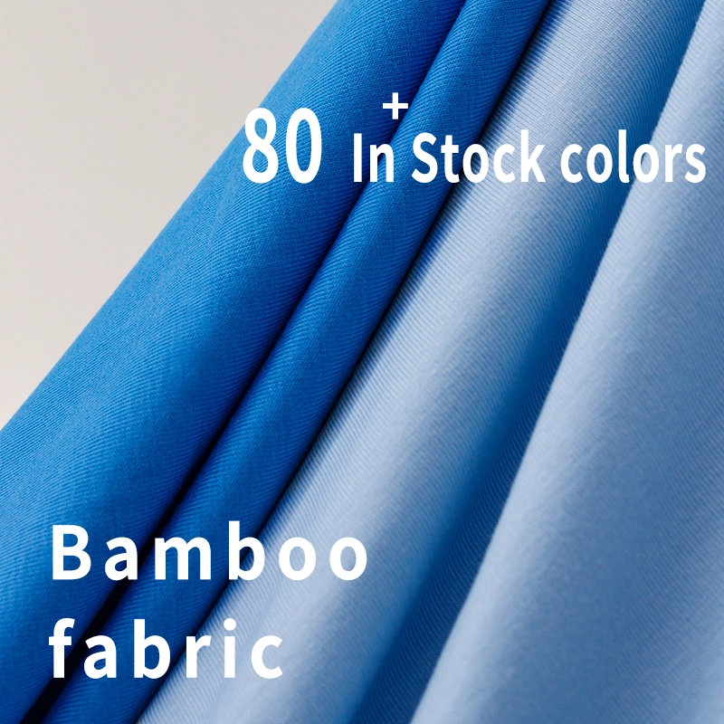 40S Bamboo Fiber Plain Weave Fabric | Eco-Friendly, Anti-Pilling for Loungewear & Yoga 1