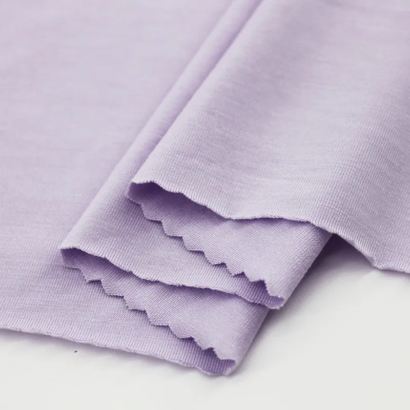 Soft Skin-Friendly Rayon Spandex EcoCosy  Knit Fabric - Breathable & Stretchy for Casual Wear & Base Layers 1
