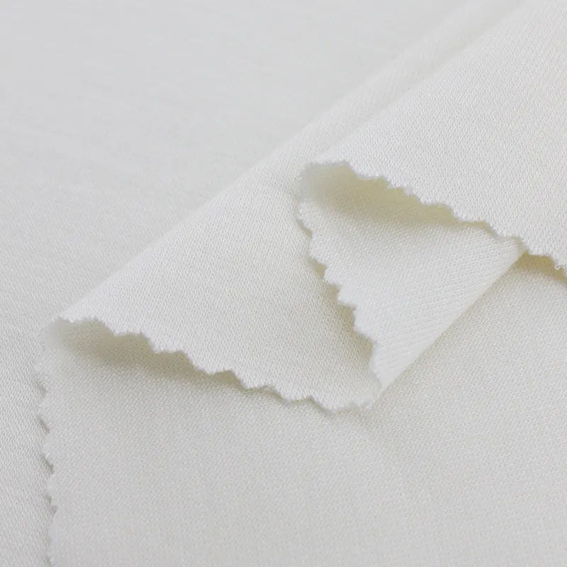 Tianzhu Bamboo Lyocell Air Layer Knitted Fabric 300gsm 185cm - Breathable Dry Structured Durable for Winter Thermal Underwear & Thick Loungewear 1