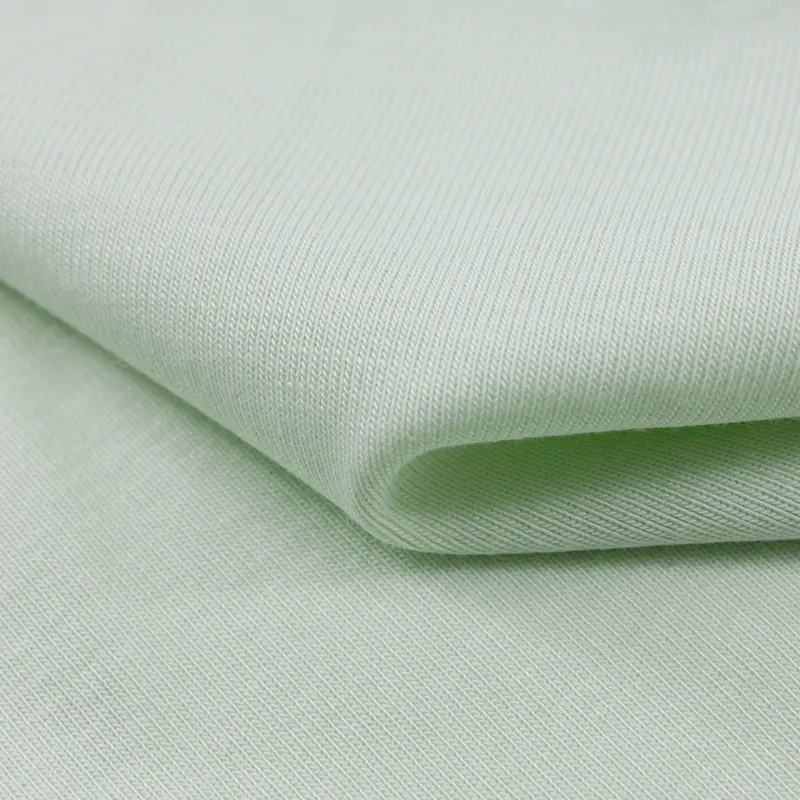 220g Lyocell Modal Cotton Rib Fabric - 4-Way Stretch for Base Layers & Baby Wear 1