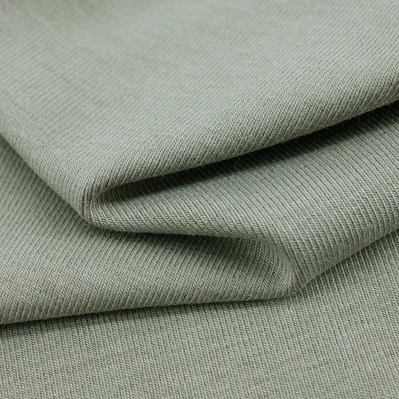 Stretchy Lyocell Linen Rib Knit Fabric 220-230g | Breathable for Spring Summer Tees & Dresses 1