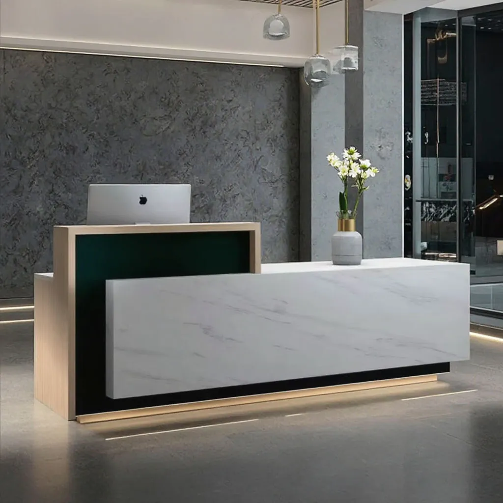 Modern Commercial Furniture Reception Table Reception Counter 1