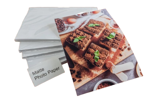 Carta Foto A4 220g Opaca Carta Fotografica A4 220 G/m² - 50 Fogli Doppia Faccia, Per Stampa Getto D'Inchiostro E Laser Inkjet Laser - Foto 7