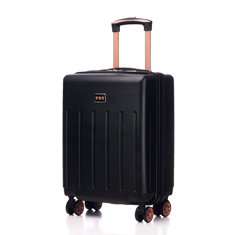 FEISITE ABS Check-in Suitcase with 8-Spinner Wheels System LG053 1
