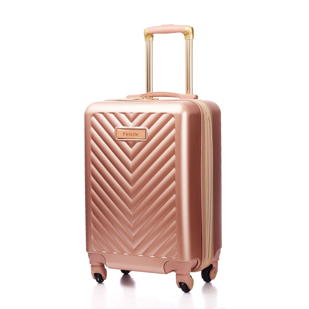 FEISITE ABS Expandable Trolley Luggage with 4 Spinner Wheels LG057 1