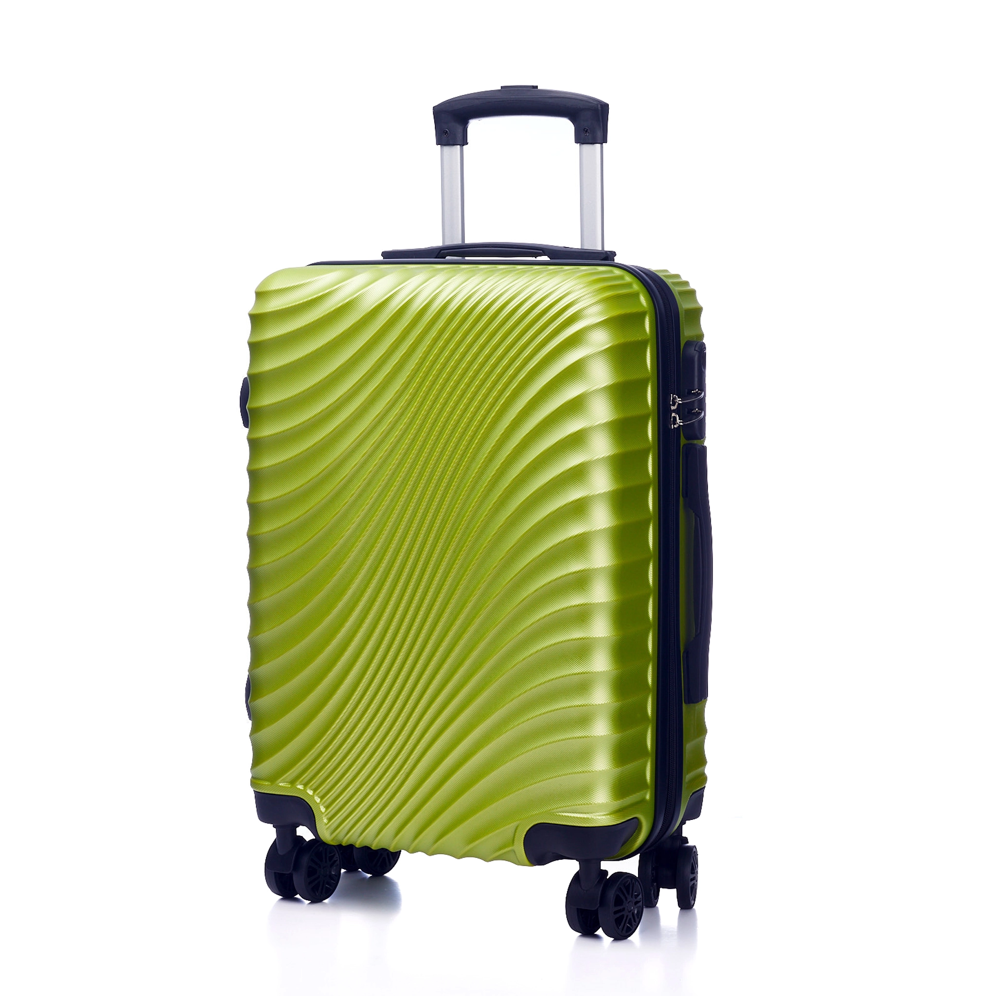 FEISITE Corporate Gift ABS Carry-On Luggage 20/24/28 Inch Zipper Suitcase Wholesale LG004 1