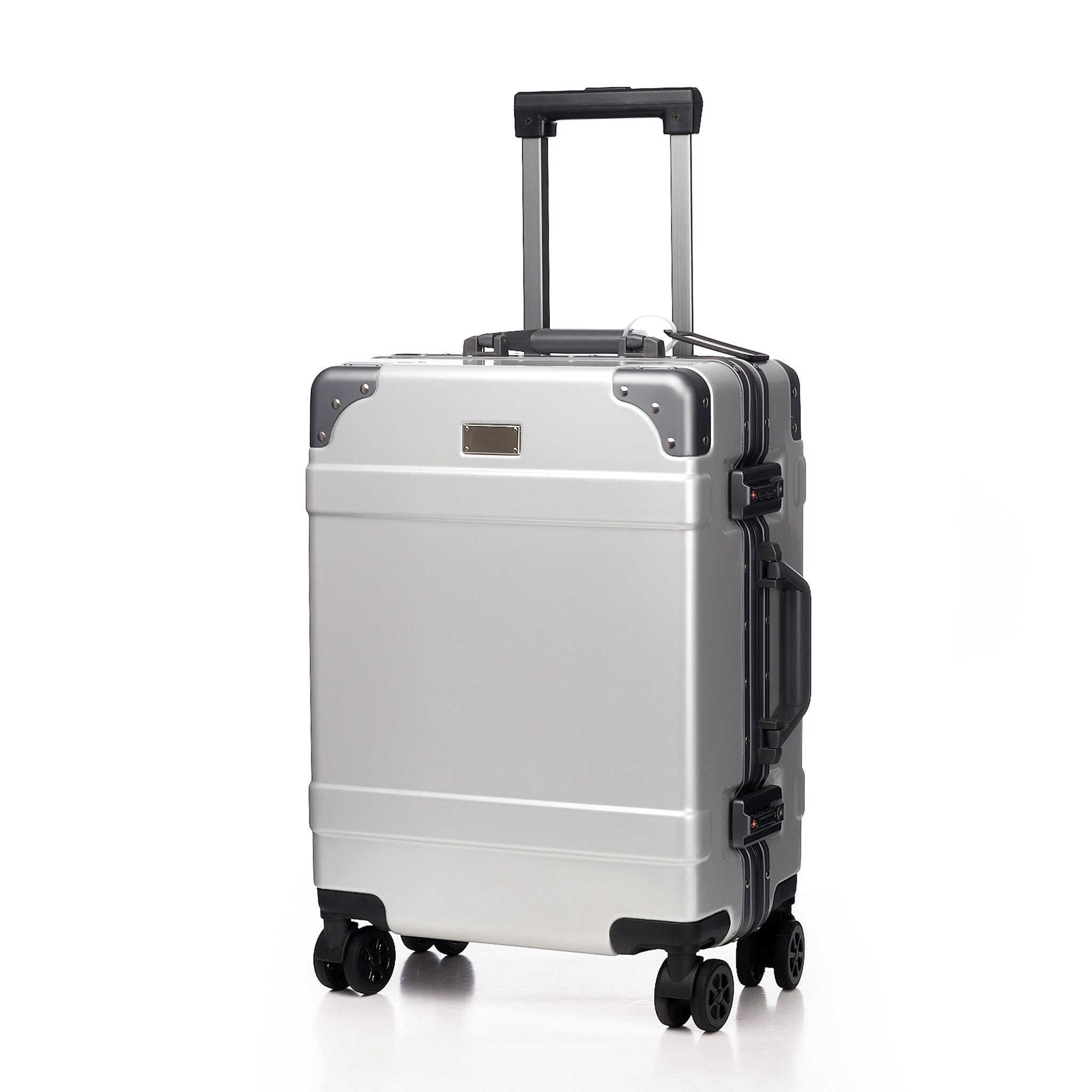 FEISITE Lightweight Aluminum Frame Carry-On ABS PC Business Luggage Supplier AF013 1