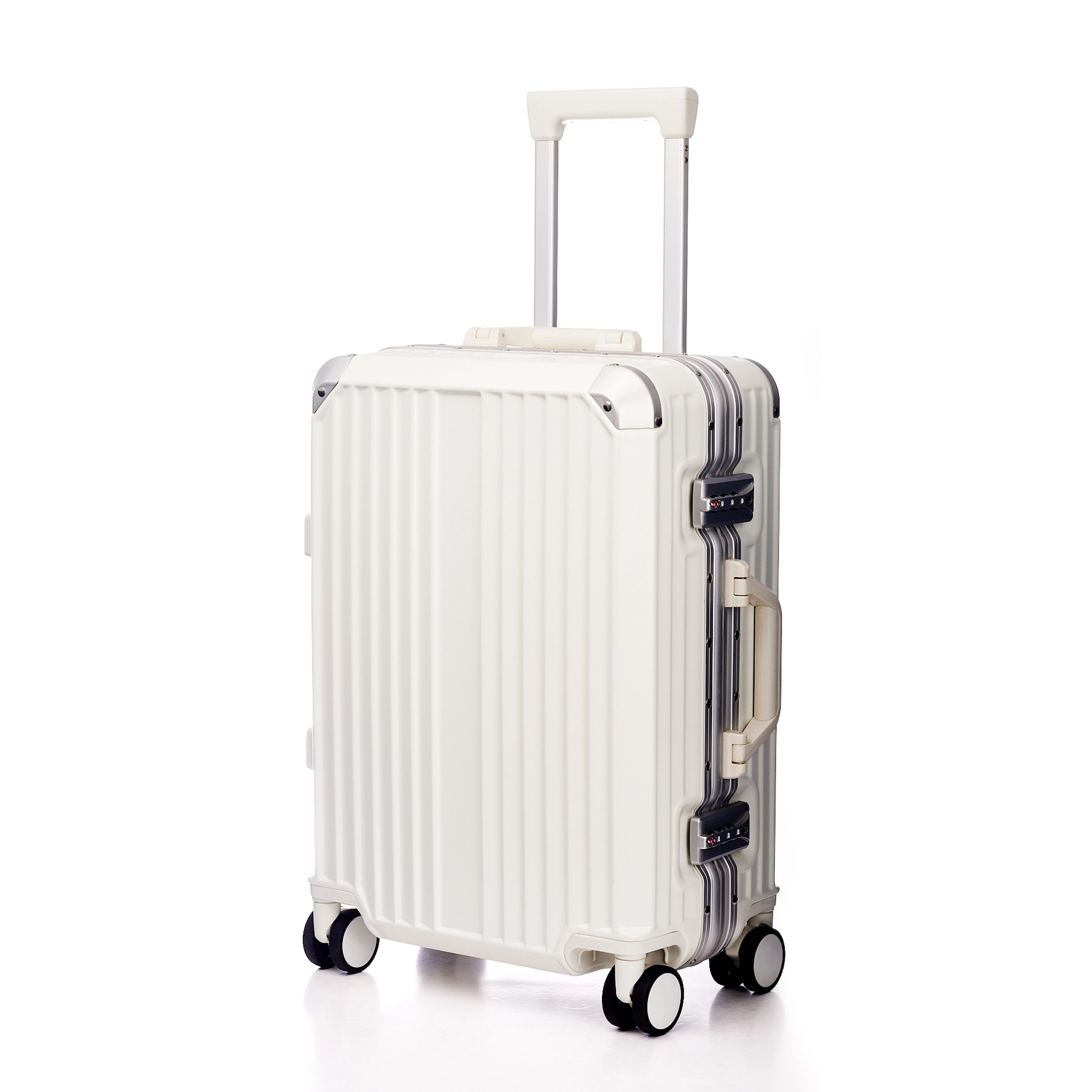 FEISITE OEM High Quality Business Suitcase PC Aluminum Frame Luggage Wholesale AF006 1
