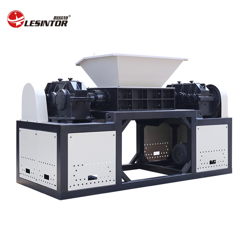 Máy hủy trục đôi hạng nặng cho tái chế phế liệu bằng kim loại 1
