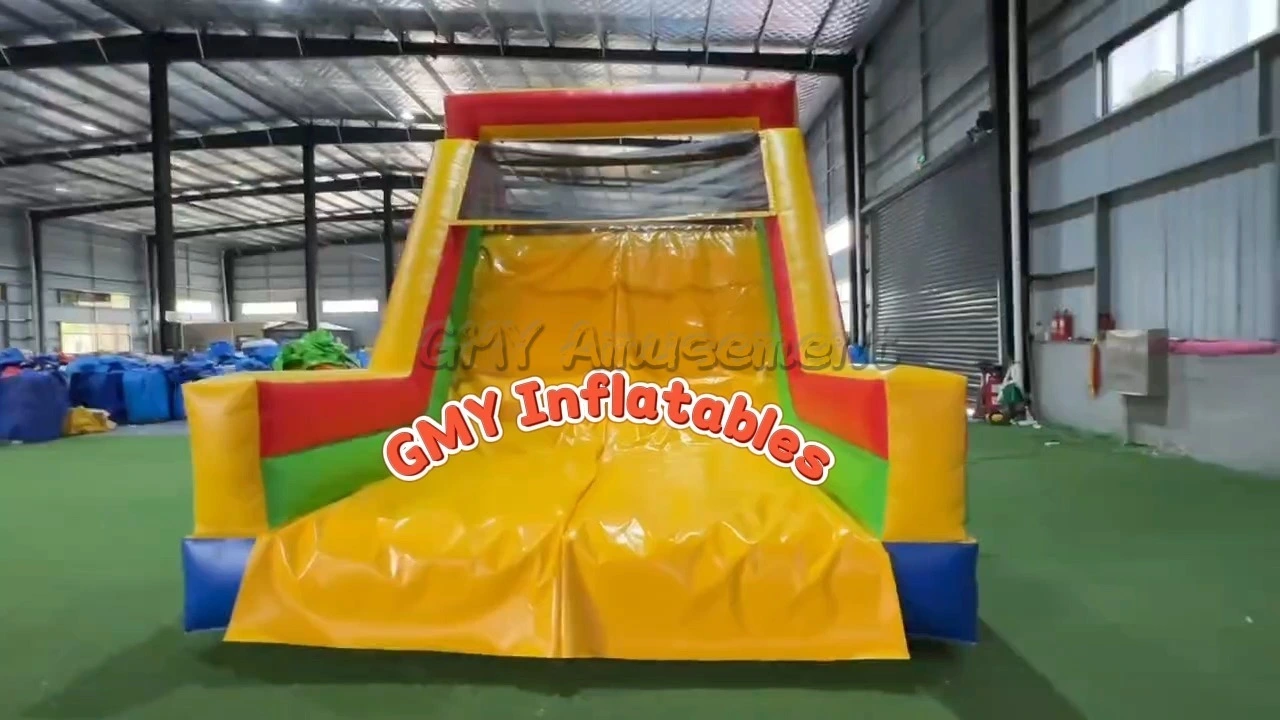 Portable Colorful Waterslide Ground Swimming Pool Inflatable Water Slide GMY Inflatables 1