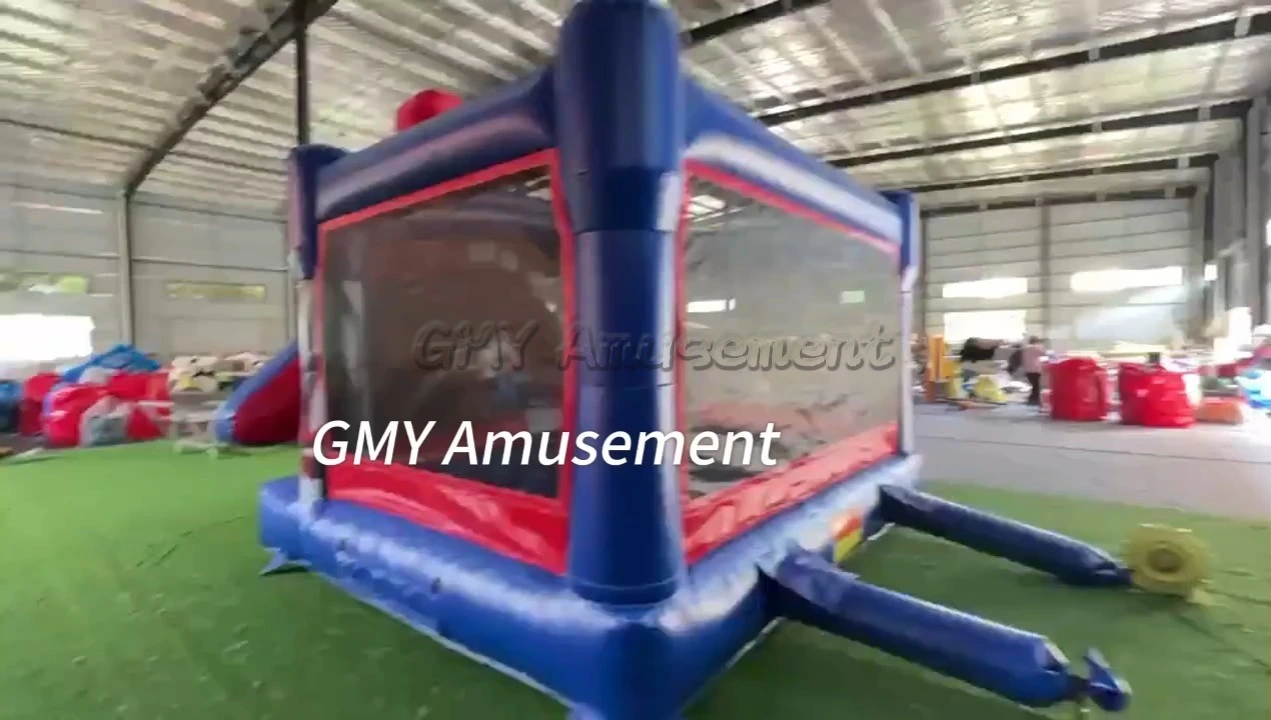 Blow Up Bouncy Jumping Castle Inflatable Jumper Moonwalk Spiderman Bounce House GMY Inflatables 1