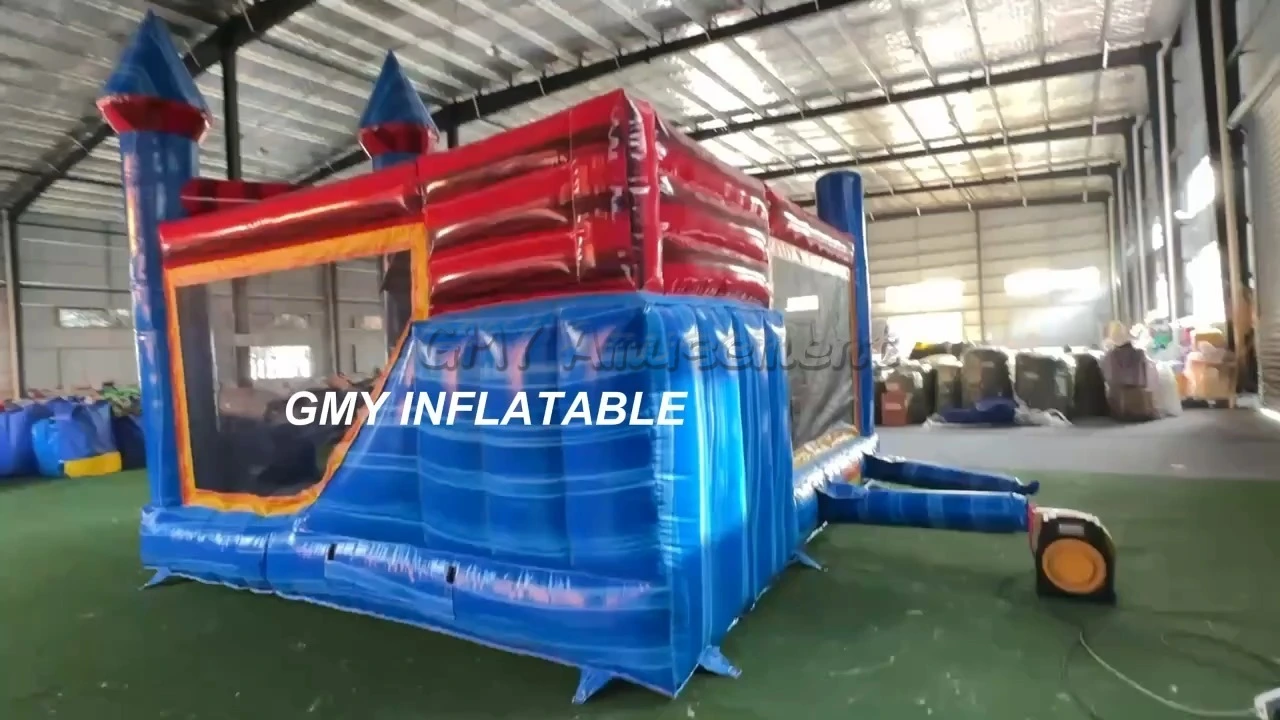 Huge Inflatables Bounce House Slide Combo Commercial Bouncy Houses GMY Inflatables 1