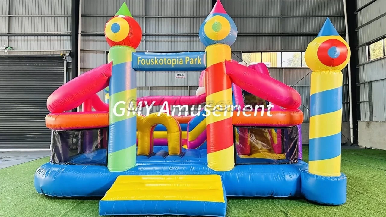 Bouncy Castle Playground Chateau Gonflable Enfant Outdoor Inflatable Bouncer GMY Inflatables 1