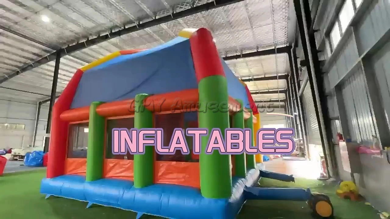 6X6M Bouncy Jumping Castle Huge Inflatables Bounce House For Adults GMY Inflatables 1