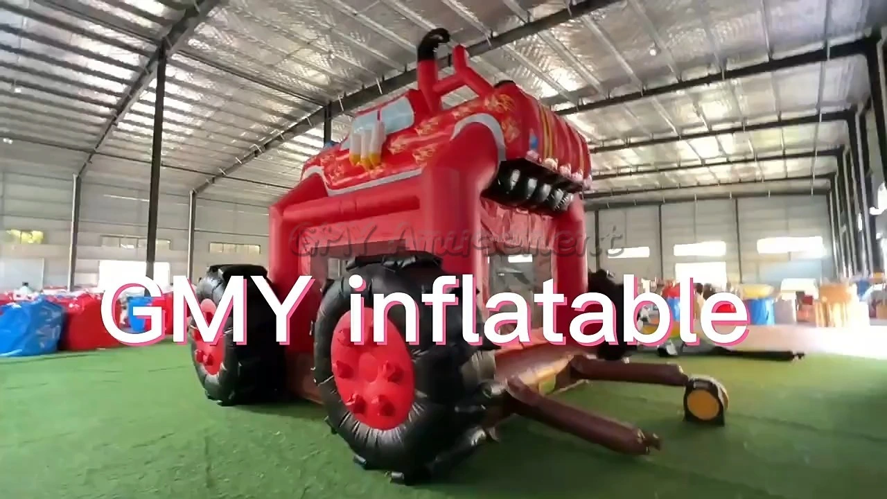 Monster Truck Dmuchany Zamek Jumper Moonwalk Dmuchany Dom Nadmuchiwany GMY Nadmuchiwane 1