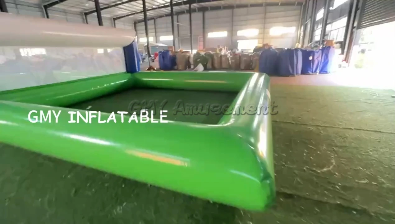 Gigantyczny Pływający Basen Plażowy Nadmuchiwany Boisko Do Siatkówki Na Sprzedaż GMY Inflatables 1