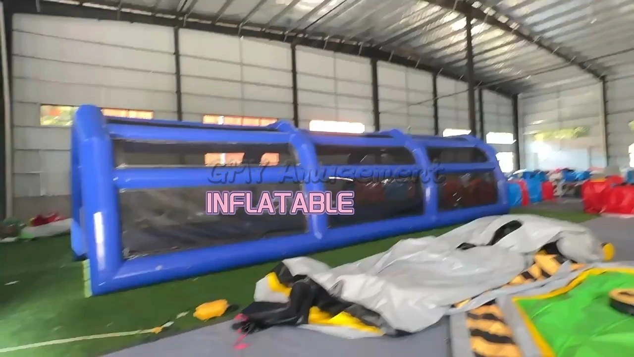 Aufblasbarer Baseballkäfig mit tragbarem Rahmennetz zum Verkauf von GMY Inflatables 1