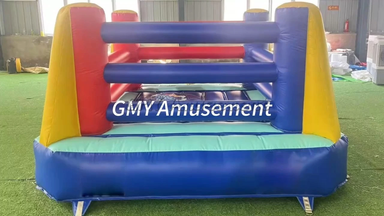 Dziecięca gra Bouncer Floor Base Wresting Nadmuchiwany Ring Bokserski GMY Nadmuchiwane 1