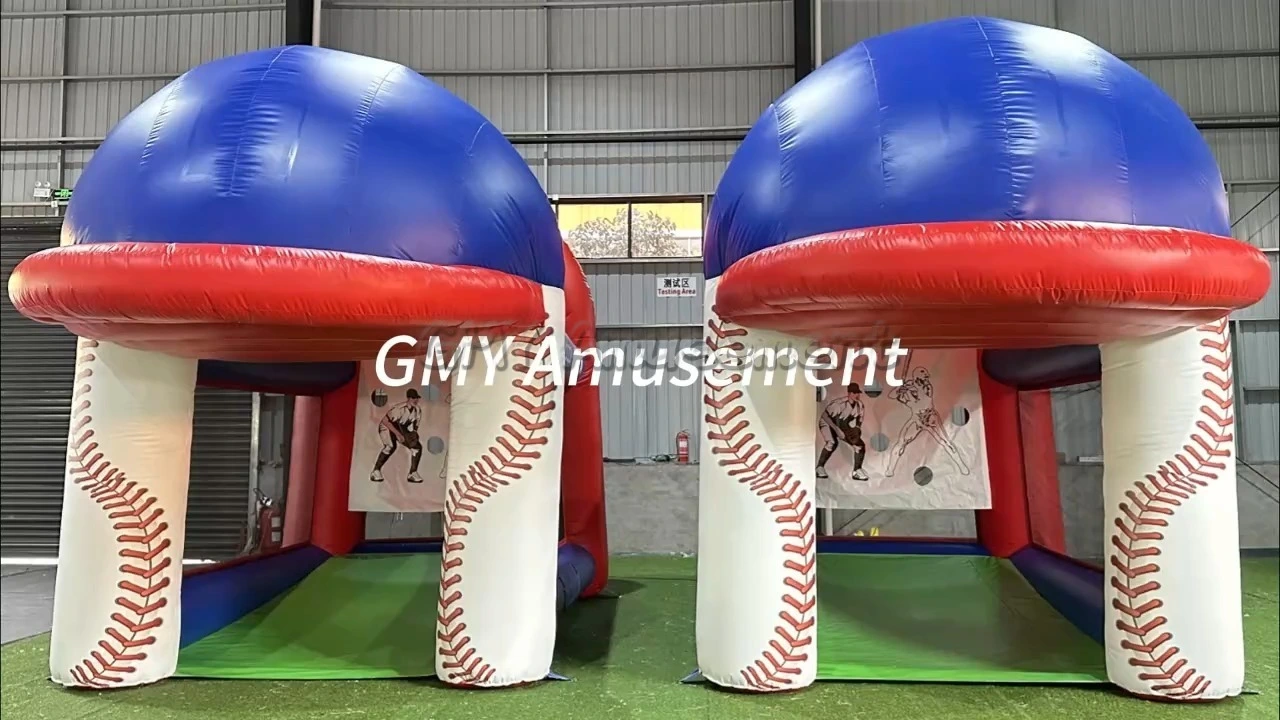 Blow Up Sport Baseball Inflatable Speed Pitch Game GMY Inflatables 1